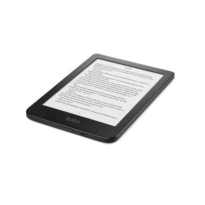Kobo Clara HD lying view.